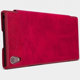 کیف چرمی محافظ Sony Xperia XA1 Ultra Qin leather case