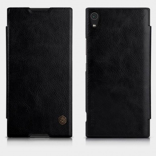 کیف چرمی محافظ Sony Xperia XA1 Ultra Qin leather case