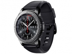 ساعت هوشمند سامسونگ مدل Galaxy Gear S3، طراحی کلاسیک با سیستم عامل تایزن، مجهز به GPS، سنسور ضربان قلب، سازگار با گوشی های اندرویدی و آیفون ها