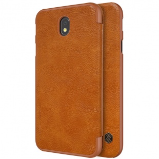کیف محافظ چرمی نیلکین Nillkin Qin Leather Case For Samsung Galaxy J7 2017