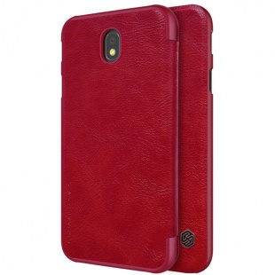 کیف محافظ چرمی نیلکین Nillkin Qin Leather Case For Samsung Galaxy J7 2017