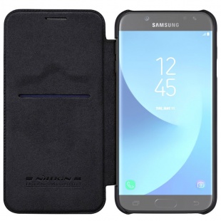 کیف محافظ چرمی نیلکین Nillkin Qin Leather Case For Samsung Galaxy J7 2017