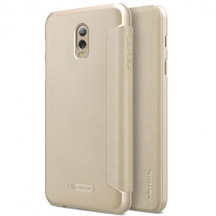 کیف محافظ چرمی نیلکین Nillkin Sparkle Leather Case For Samsung Galaxy J7 Plus