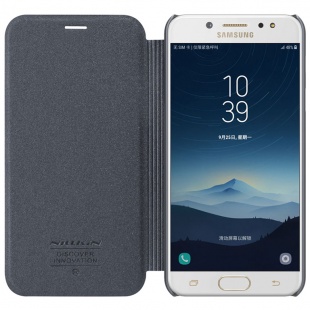 کیف محافظ چرمی نیلکین Nillkin Sparkle Leather Case For Samsung Galaxy J7 Plus