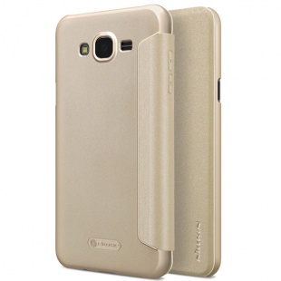 کیف محافظ چرمی نیلکین Nillkin Sparkle Leather Case For Samsung Galaxy J7 Nxt