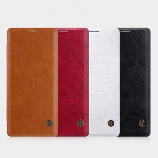 کیف محافظ چرمی نیلکین Nillkin Qin Leather Case For Samsung Galaxy Note 8