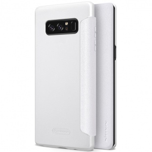 کیف محافظ چرمی نیلکین Nillkin Sparkle Leather Case For Samsung Galaxy Note 8