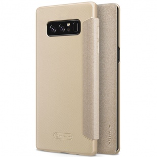 کیف محافظ چرمی نیلکین Nillkin Sparkle Leather Case For Samsung Galaxy Note 8