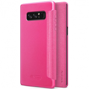 کیف محافظ چرمی نیلکین Nillkin Sparkle Leather Case For Samsung Galaxy Note 8