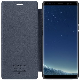 کیف محافظ چرمی نیلکین Nillkin Sparkle Leather Case For Samsung Galaxy Note 8