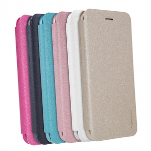 کیف محافظ چرمی نیلکین Nillkin Sparkle Leather Case For Apple iPhone 8 Plus