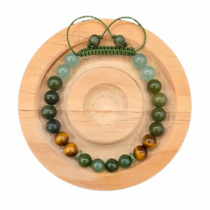 دستبند سنگ عنصر چوب کوآی 3 و 4 (مردانه)