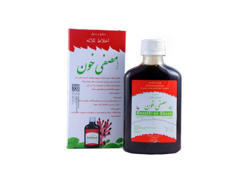 شربت مصفی خون