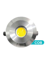 چراغ دفنی زهره گرد لنز محدب (60 درجه) زمرد نور اسپرلوس 3W (SMD)