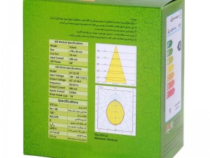 چراغ سقفی تو کار 7 وات سولاریس پارس شعاع