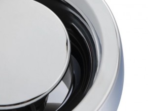 هواکش خانگی 10 سانت بیصدا سارگاتی رنگ کروم SARGATI 10-CH - گارانتی 12 ماهه شرکتی