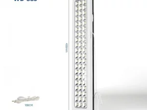 چراغ اضطراری 60 لامپ ویداسی مدل WD-883