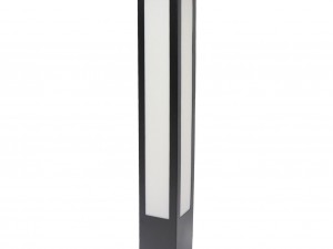 چراغ 60 سانت چمنی مکعب مربع با یک عدد سرپیچ E27 کد SR-60