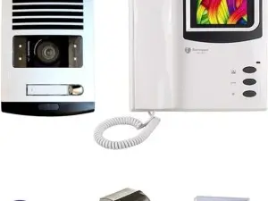 پکیج آیفون تصویری الکتروپیک مدل 1286 v2یک واحدی با پنل 1086