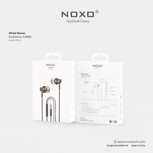 قیمت و خریدهندزفری سیمی نوکسو HFN-4 | صدای استریو با جک 3.5mm و طراحی سبک