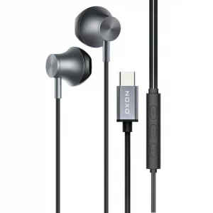 هندزفری سیمی نوکسو مدل HFN-7 | صدای استریو با اتصال USB-C و طراحی مقاوم