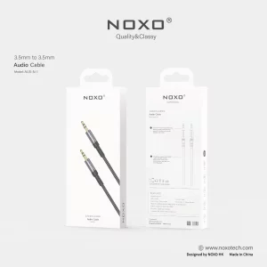 قیمت و خرید کابل AUX نوکسو 3.5mm به 3.5mm مدل AUX-N-1 | طول 1.5 متر