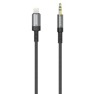کابل AUX نوکسو لایتنینگ به جک 3.5 میلی متری مدل AUX-N-2 | طول 1.5 متر