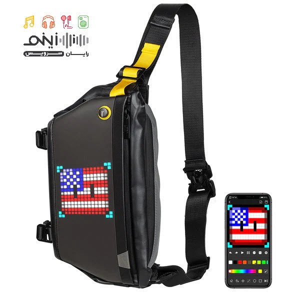کیف کمری پیکسلی Divoom Slingbag LED