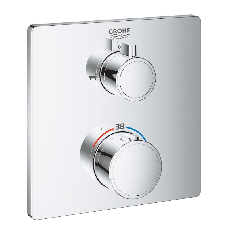 شیر دوش حمام توکار دوحالته ترموستاتیک گروهه GROHE مدل Grohtherm Concealed کد 24080000