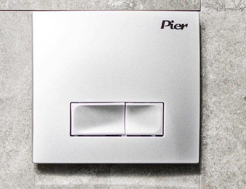 صفحه کلید فلاش تانک توکار pier