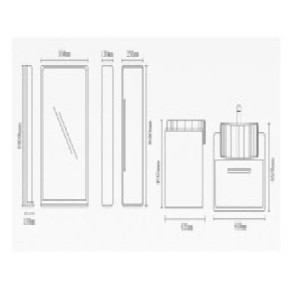 فول ست روشویی کابینتی لوتوس مدل PV-060