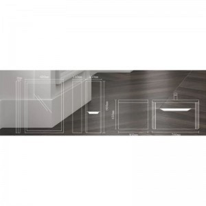فول ست روشویی کابینتی لوتوس جنس pvc مدل Queen-700