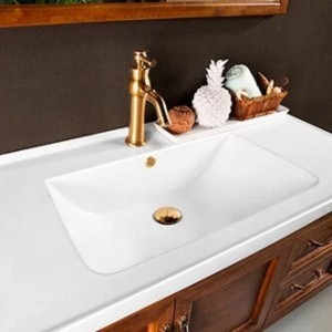 فول ست روشویی کابینتی لوتوس جنس چوب مدل MARLIK