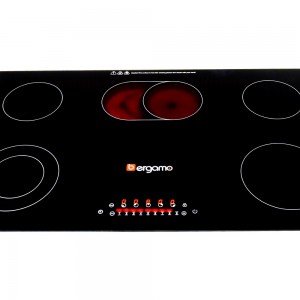 گاز برقی صفحه ای برگامو 5 شعله مدل BG-EC5780