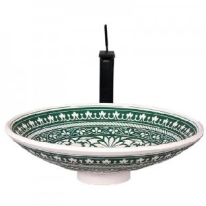 کاسه روشویی گرانیسی   Granisea مدل slim Green GB 1193
