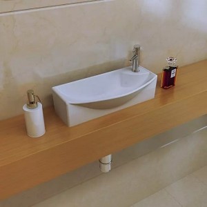 کاسه روشویی روکابینتی نوین سرام مدل رمینی