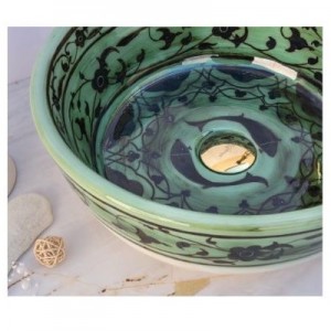 کاسه روشویی طرحدار سنتی مدل N382437