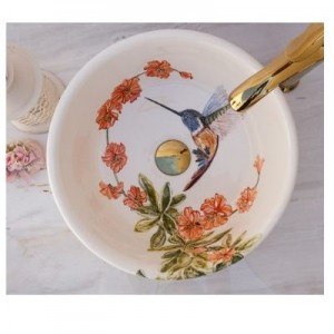 کاسه روشویی طرحدار سنتی مدل N382430