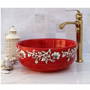 کاسه روشویی طرحدار سنتی مدل N382439