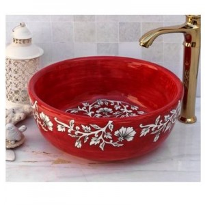 کاسه روشویی طرحدار سنتی مدل N382439