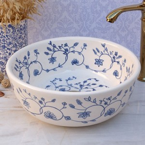 کاسه روشویی طرحدار سنتی مدل N382434
