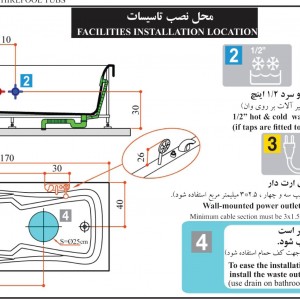 جکوزی پرشین استاندارد مدل ورونا