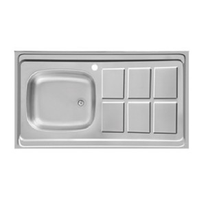 سینک روکار اخوان مدل 8060-6CR
