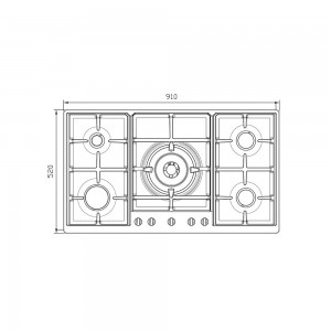 گاز استیل البرز مدل S-5902