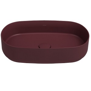 کاسه روشویی  ISVEA مدل INFINITY قرمز مات کد 10NF65055‐2R