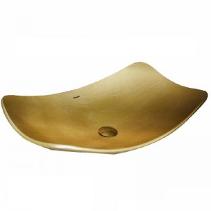 کاسه روشویی Granisea طلایی  کد GB 2150