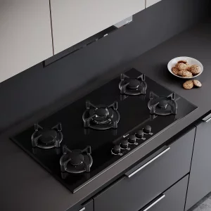 اجاق گاز صفحه ای شیشه ای بیمکث مدل 5073
