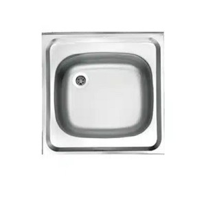 سینک پرسی استیل البرز مدل ساحل 0.4*50*50 روکار