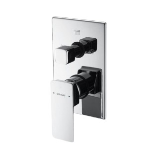 شیر حمام توکار  Bravat مدل PHILLIS کد P 69195C-1-07 + D982CP-B-07
