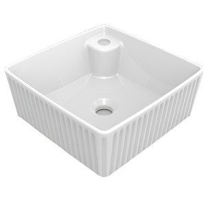 روشویی روکابینتی گاتریا مدل مربع GTBRM 36 شیر سرخود
